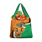 Ivory Coast August 7th 1960 Grocery Bag Happy Independence Day