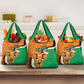 Ivory Coast August 7th 1960 Grocery Bag Happy Independence Day