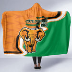 Ivory Coast August 7th 1960 Hooded Blanket Happy Independence Day