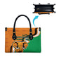 Ivory Coast August 7th 1960 Leather Bag Happy Independence Day
