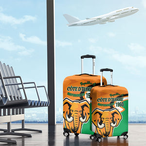 Ivory Coast August 7th 1960 Luggage Cover Happy Independence Day