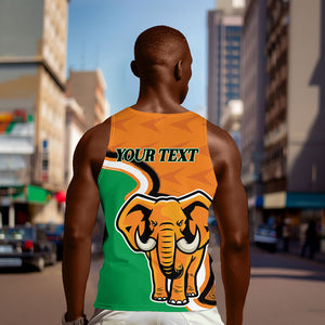 Personalised Ivory Coast August 7th 1960 Men Tank Top Happy Independence Day