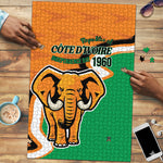 Ivory Coast August 7th 1960 Puzzle Happy Independence Day