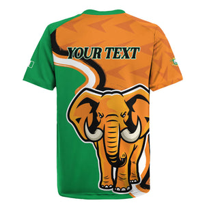 Personalised Ivory Coast August 7th 1960 Rugby Jersey Happy Independence Day
