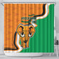 Ivory Coast August 7th 1960 Shower Curtain Happy Independence Day