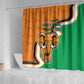 Ivory Coast August 7th 1960 Shower Curtain Happy Independence Day