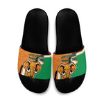 Ivory Coast August 7th 1960 Slide Sandals Happy Independence Day