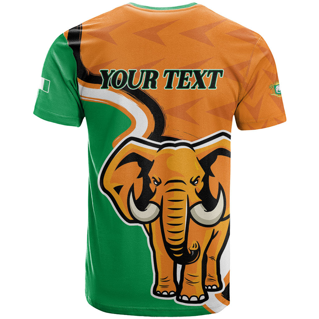 Personalised Ivory Coast August 7th 1960 T shirt Happy Independence Day