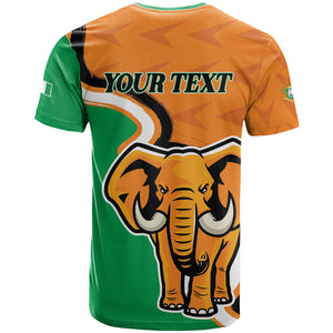 Personalised Ivory Coast August 7th 1960 T shirt Happy Independence Day