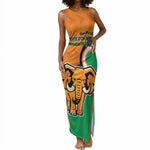 Personalised Ivory Coast August 7th 1960 Tank Maxi Dress Happy Independence Day