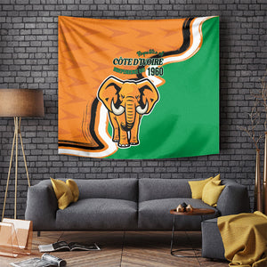 Ivory Coast August 7th 1960 Tapestry Happy Independence Day