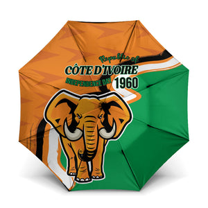 Ivory Coast August 7th 1960 Umbrella Happy Independence Day