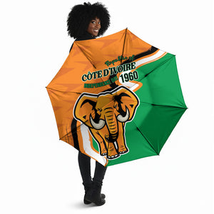 Ivory Coast August 7th 1960 Umbrella Happy Independence Day