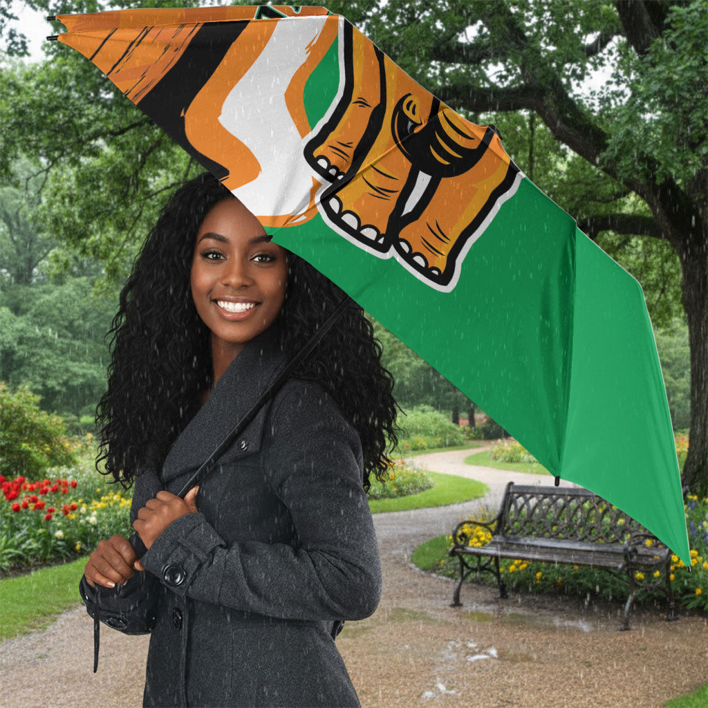 Ivory Coast August 7th 1960 Umbrella Happy Independence Day
