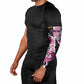 Personalized Pink Power Graffiti Arm Sleeves Breast Cancer Awareness