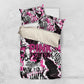 Pink Power Graffiti Bedding Set Breast Cancer Awareness - African Pride