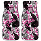 Pink Power Graffiti Car Mats Breast Cancer Awareness - African Pride