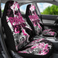 Pink Power Graffiti Car Seat Cover Breast Cancer Awareness - African Pride