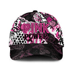 Pink Power Graffiti Classic Cap Breast Cancer Awareness - African Pride
