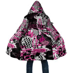 Personalized Pink Power Graffiti Cloak Breast Cancer Awareness