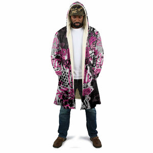 Personalized Pink Power Graffiti Cloak Breast Cancer Awareness