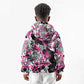 Personalized Pink Power Graffiti Kid Hoodie Breast Cancer Awareness - African Pride