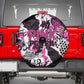 Pink Power Graffiti Spare Tire Cover Breast Cancer Awareness - African Pride