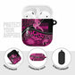 Pink Ribbon Animals Skin African Mixed AirPods Case Zipper Stylized
