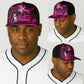 Pink Ribbon Animals Skin African Mixed Baseball Net Cap Zipper Stylized - African Pride