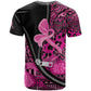 Pink Ribbon Animals Skin African Mixed T shirt Zipper Stylized - African Pride