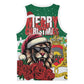 Morocco Christmas Basketball Jersey Santa Lion With Rose Xmas Vibe LT01