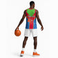 Custom Eritrea Basketball Jersey with Eritrean Emblem Flag and African Pattern Design LT01