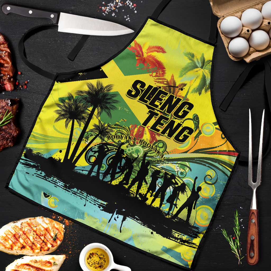 Jamaica Sleng Teng Riddim Apron Booyaka Booyaka