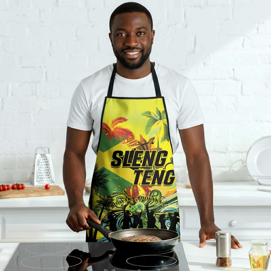 Jamaica Sleng Teng Riddim Apron Booyaka Booyaka