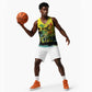 Personalized Jamaica Sleng Teng Riddim Basketball Jersey Booyaka Booyaka LT01