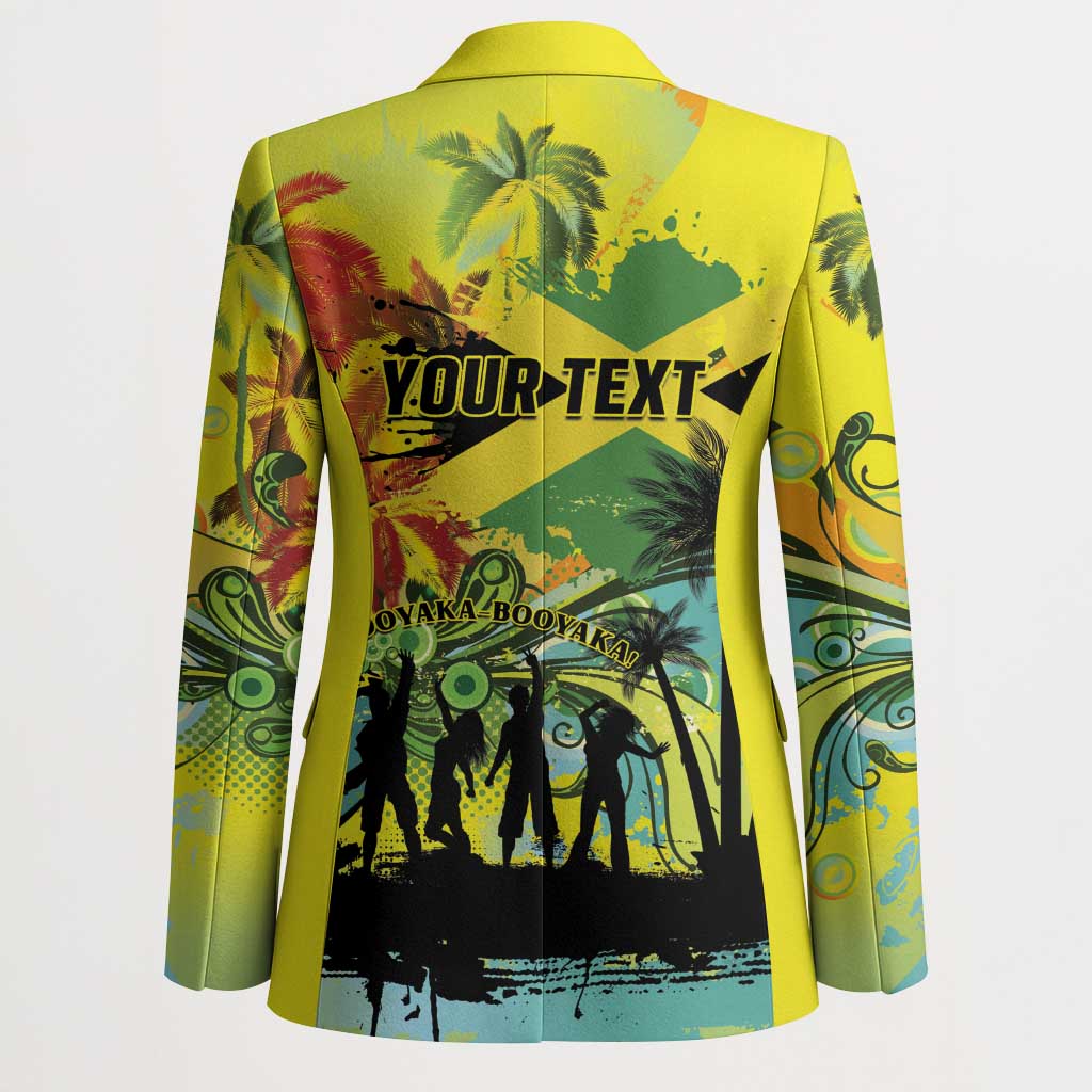 Personalized Jamaica Sleng Teng Riddim Blazer Booyaka Booyaka