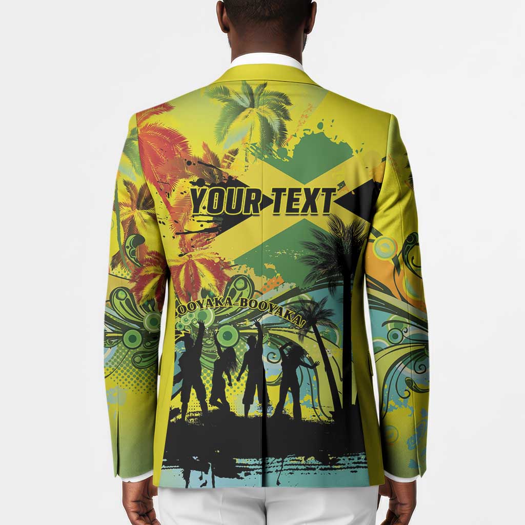 Personalized Jamaica Sleng Teng Riddim Blazer Booyaka Booyaka