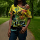 Personalized Jamaica Sleng Teng Riddim Cross Shoulder Shirt Booyaka Booyaka