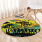 Jamaica Sleng Teng Riddim Round Carpet Booyaka Booyaka - African Pride