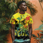 Personalized Jamaica Sleng Teng Riddim T shirt Booyaka Booyaka - African Pride