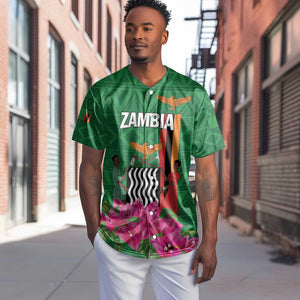 Personalized Icitungu ca Zambia Baseball Jersey Africa Bougainvillea