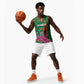 Personalized Icitungu ca Zambia Basketball Jersey Africa Bougainvillea LT01