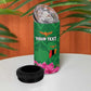Personalized Icitungu ca Zambia 4 in 1 Can Cooler Tumbler Africa Bougainvillea