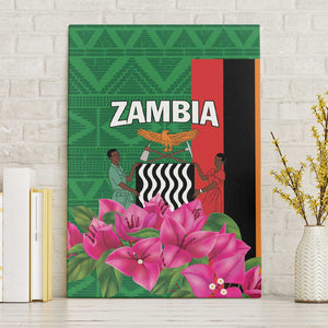 Icitungu ca Zambia Canvas Wall Art Africa Bougainvillea