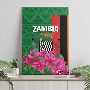 Icitungu ca Zambia Canvas Wall Art Africa Bougainvillea