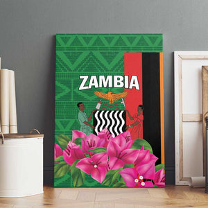 Icitungu ca Zambia Canvas Wall Art Africa Bougainvillea