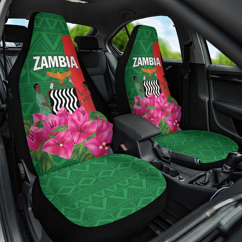 Icitungu ca Zambia Car Seat Cover Africa Bougainvillea