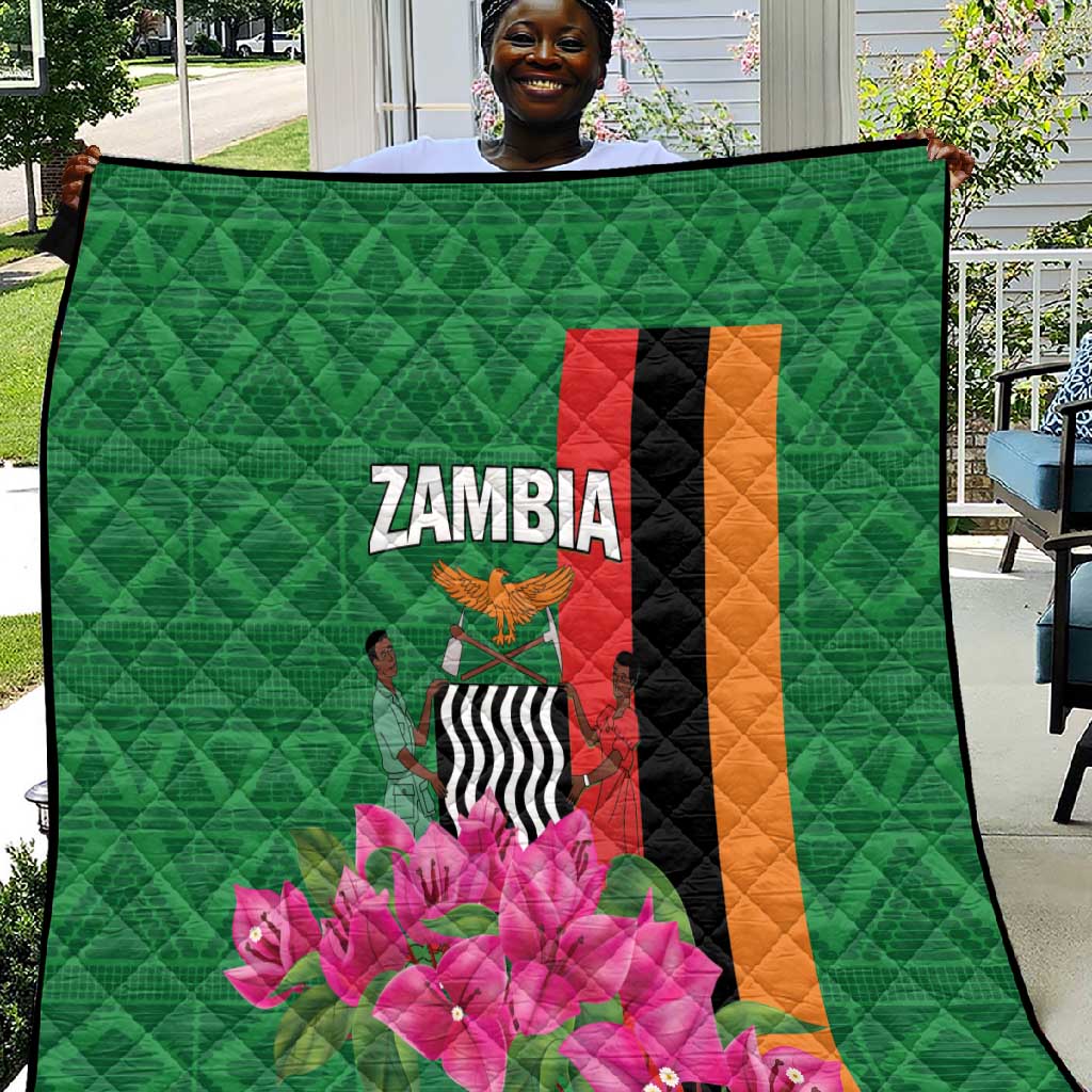 Icitungu ca Zambia Quilt Africa Bougainvillea