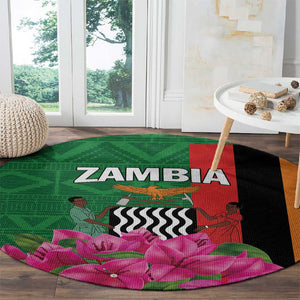 Icitungu ca Zambia Round Carpet Africa Bougainvillea