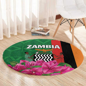 Icitungu ca Zambia Round Carpet Africa Bougainvillea